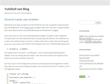 Tablet Screenshot of blog.yumdap.net